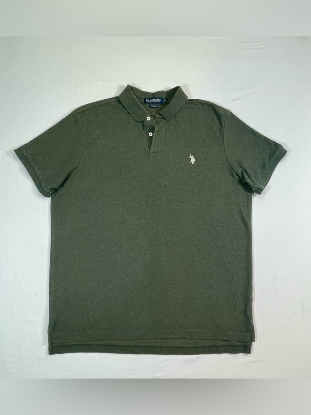 Polo by Ralph Lauren Olive Green Short-Sleeve  Polo XL